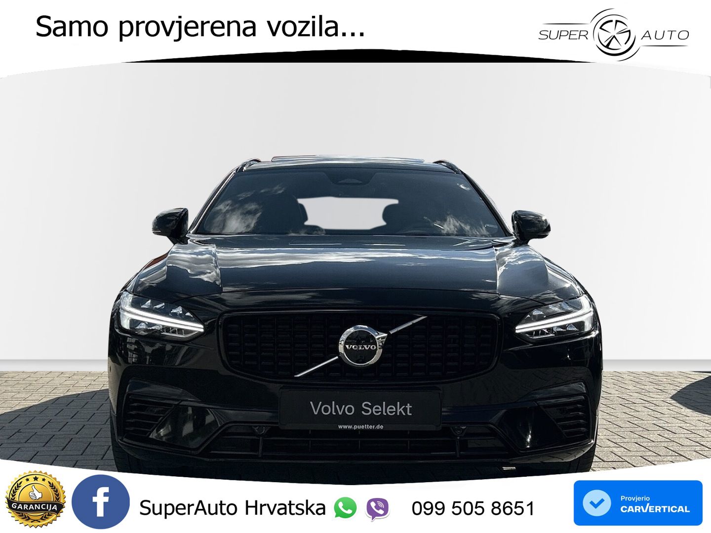 Volvo V90 Recharge T8 AWD Geartronic ZRAČNI+ACC+GR SJED+360+PANO