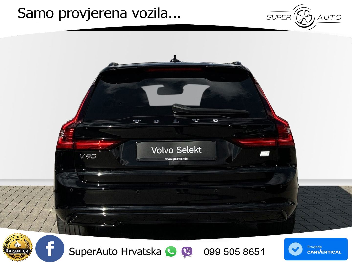 Volvo V90 Recharge T8 AWD Geartronic ZRAČNI+ACC+GR SJED+360+PANO