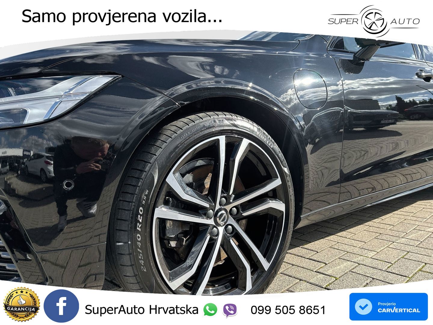 Volvo V90 Recharge T8 AWD Geartronic ZRAČNI+ACC+GR SJED+360+PANO