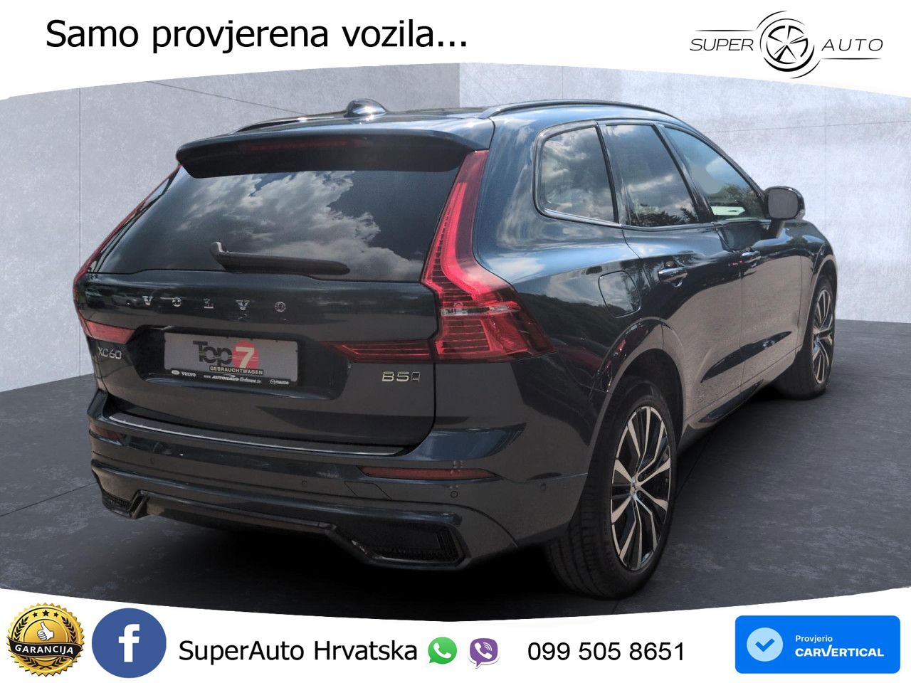Volvo XC60 B5 Diesel AWD Geartronic LED+GR SJED+ACC