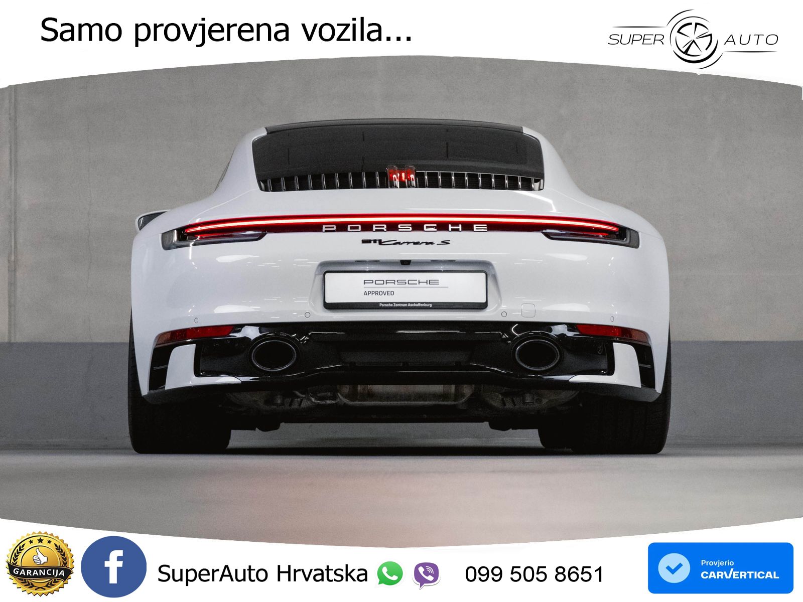 Porsche 911 Carrera S 3.0 (450 KS) PDK LED+GR SJED+ACC