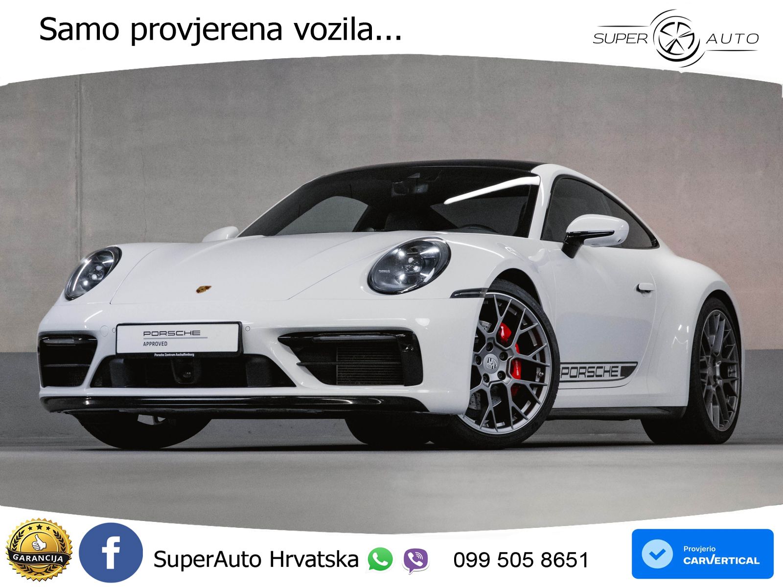 Porsche 911 Carrera S 3.0 (450 KS) PDK LED+GR SJED+ACC