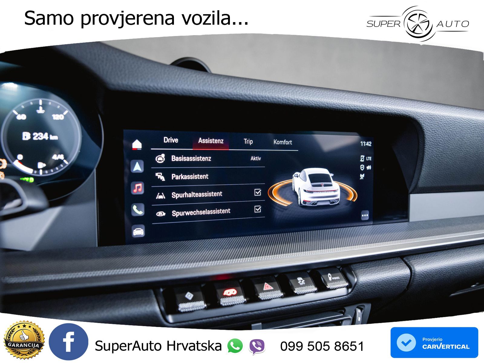 Porsche 911 Carrera S 3.0 (450 KS) PDK LED+GR SJED+ACC