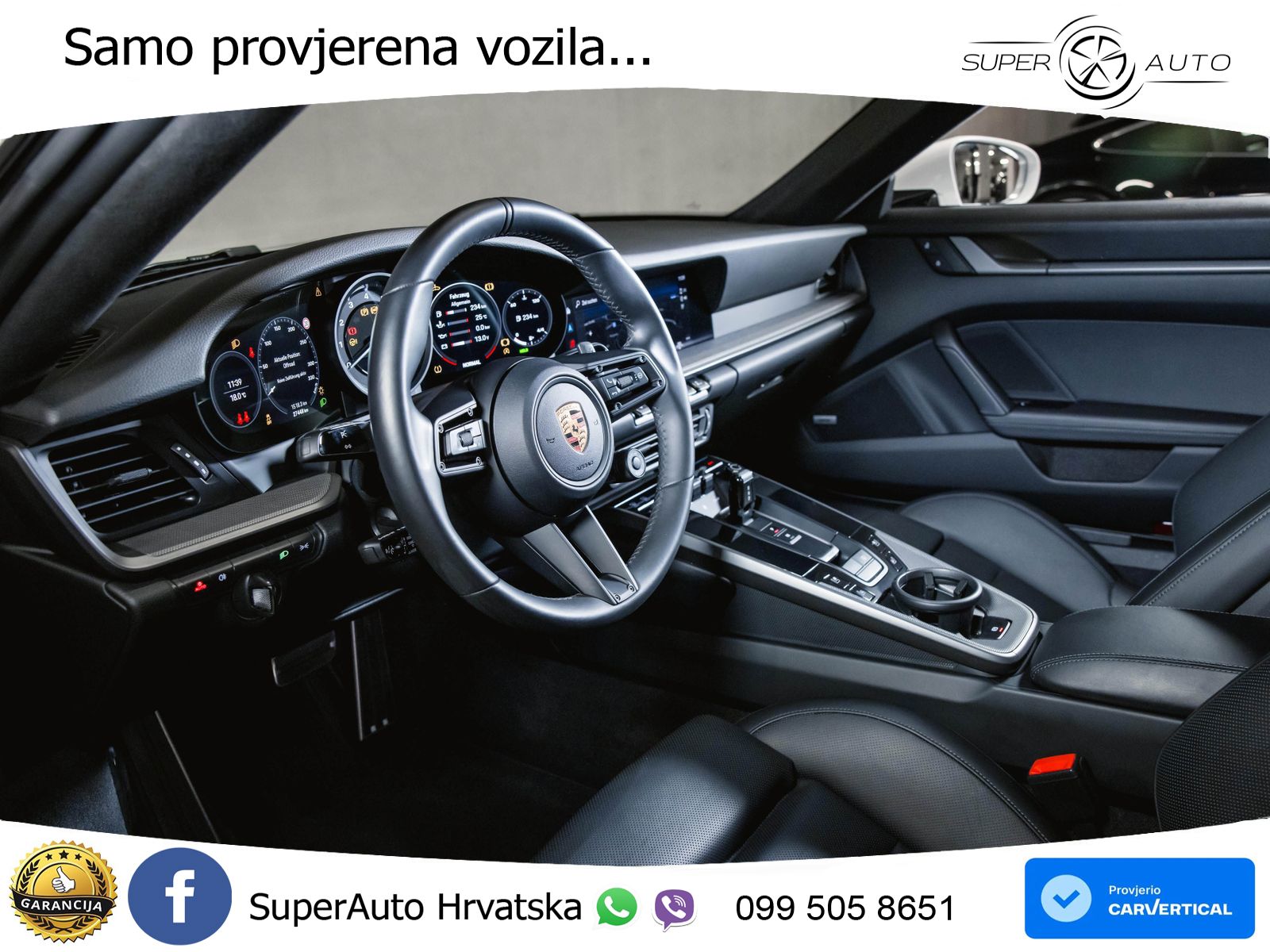 Porsche 911 Carrera S 3.0 (450 KS) PDK LED+GR SJED+ACC