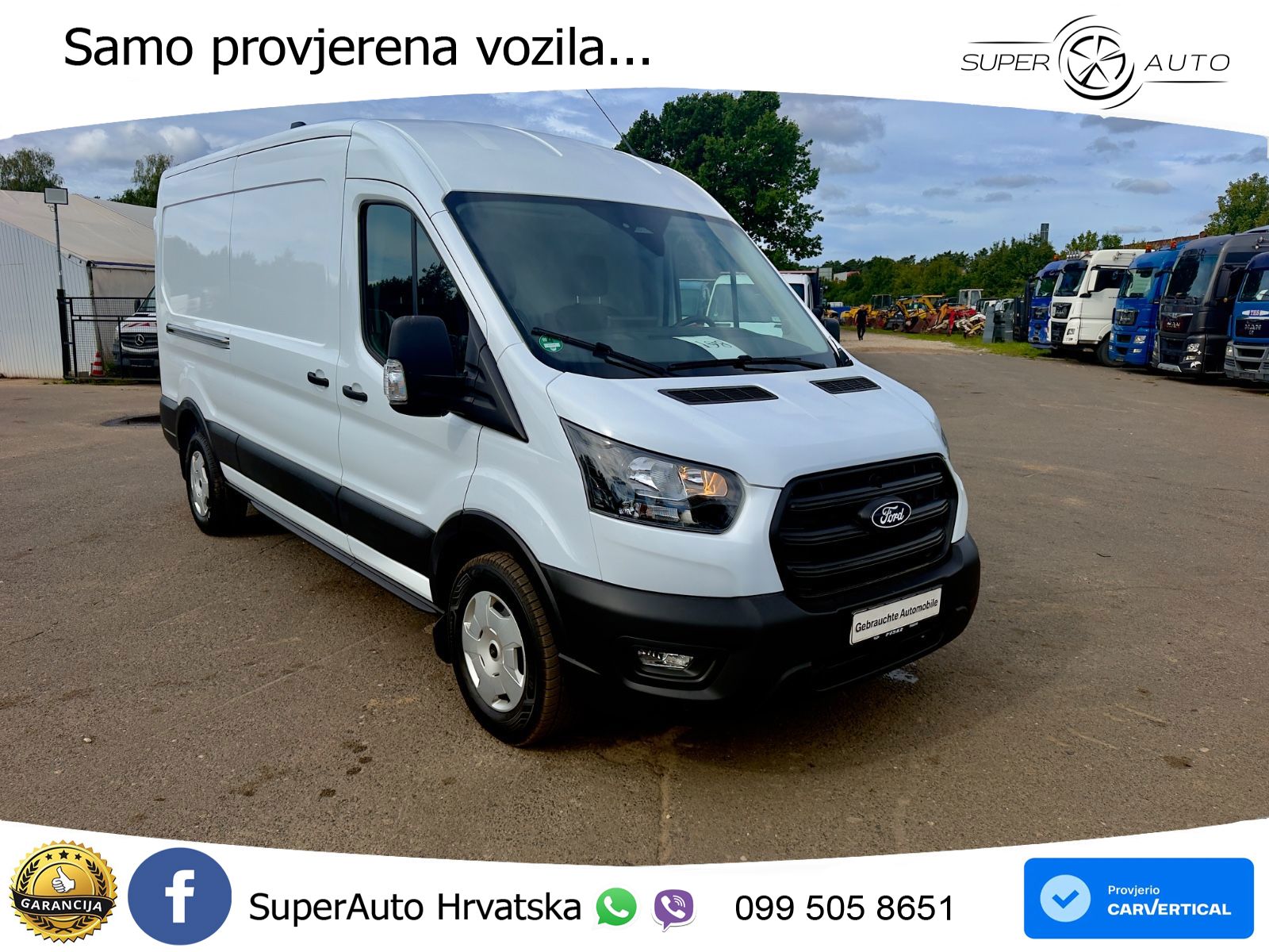 Ford Transit Kasten 350 L3 Trend   1.945 km 131 KS