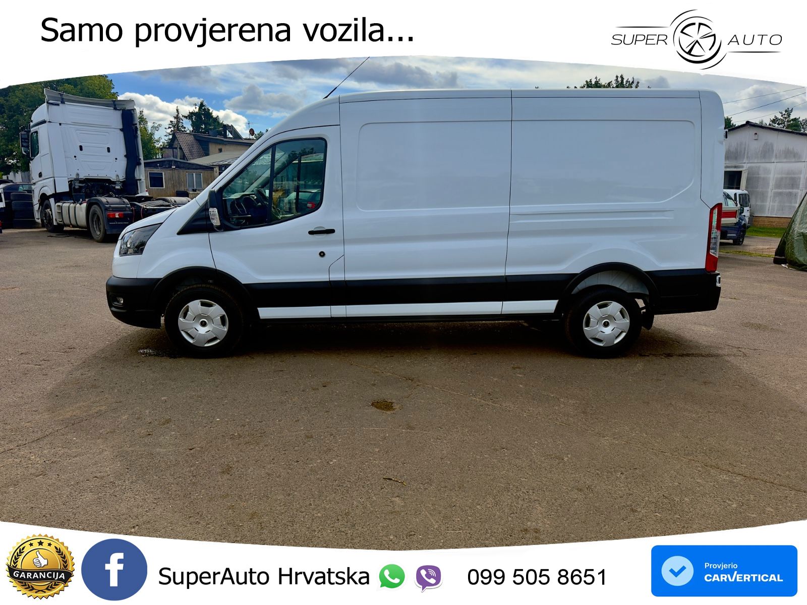 Ford Transit Kasten 350 L3 Trend   1.945 km 131 KS
