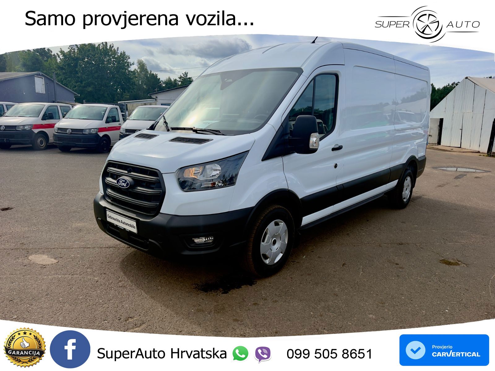Ford Transit Kasten 350 L3 Trend   1.945 km 131 KS