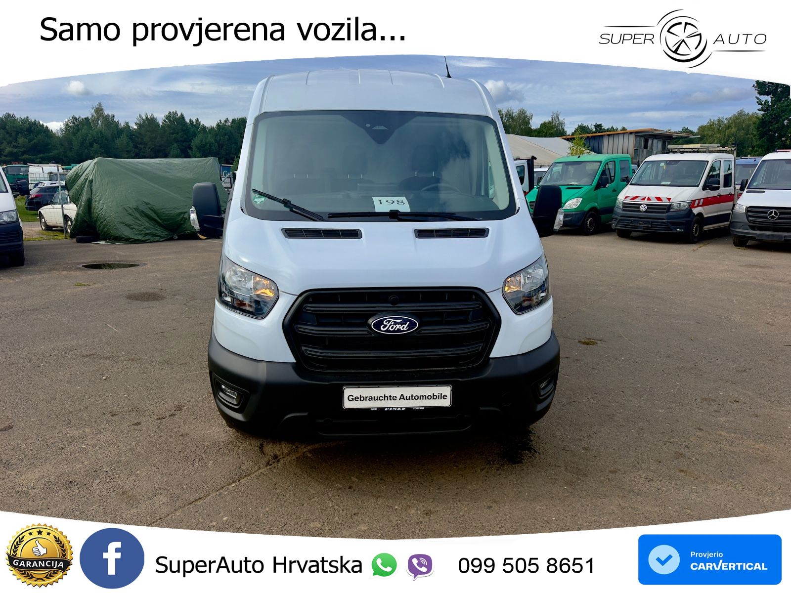 Ford Transit Kasten 350 L3 Trend   1.945 km 131 KS
