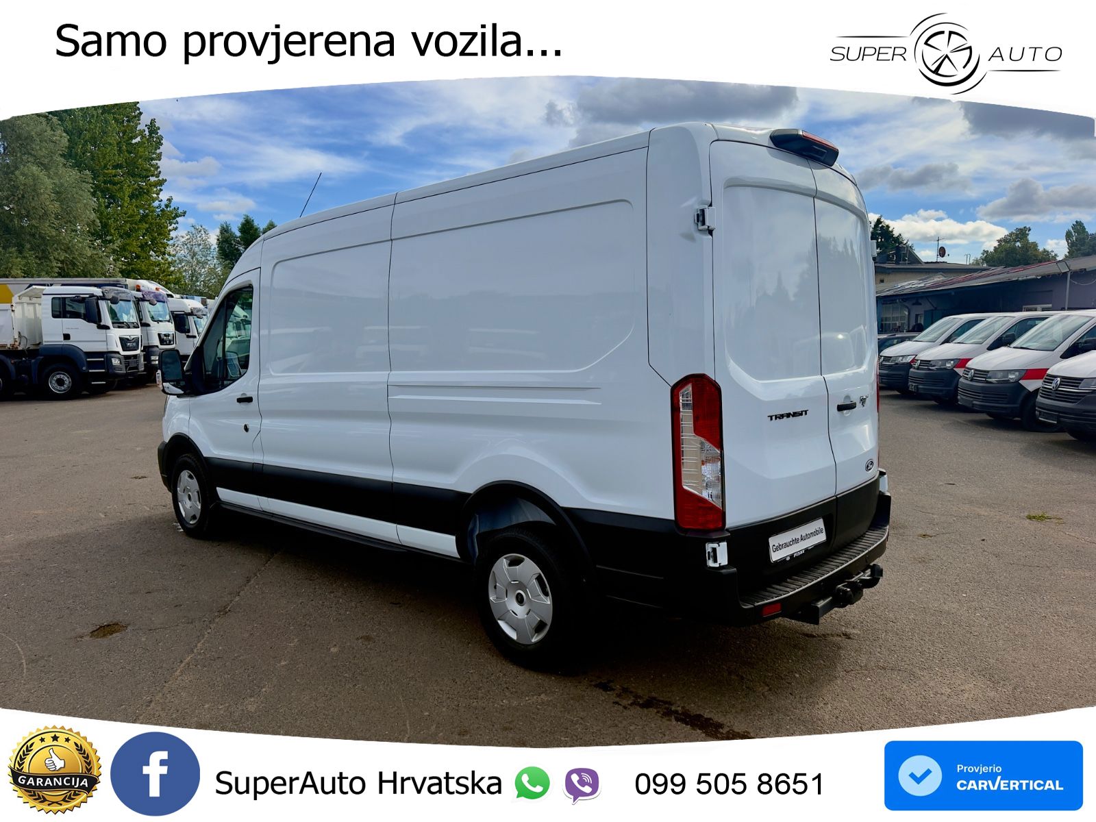 Ford Transit Kasten 350 L3 Trend   1.945 km 131 KS
