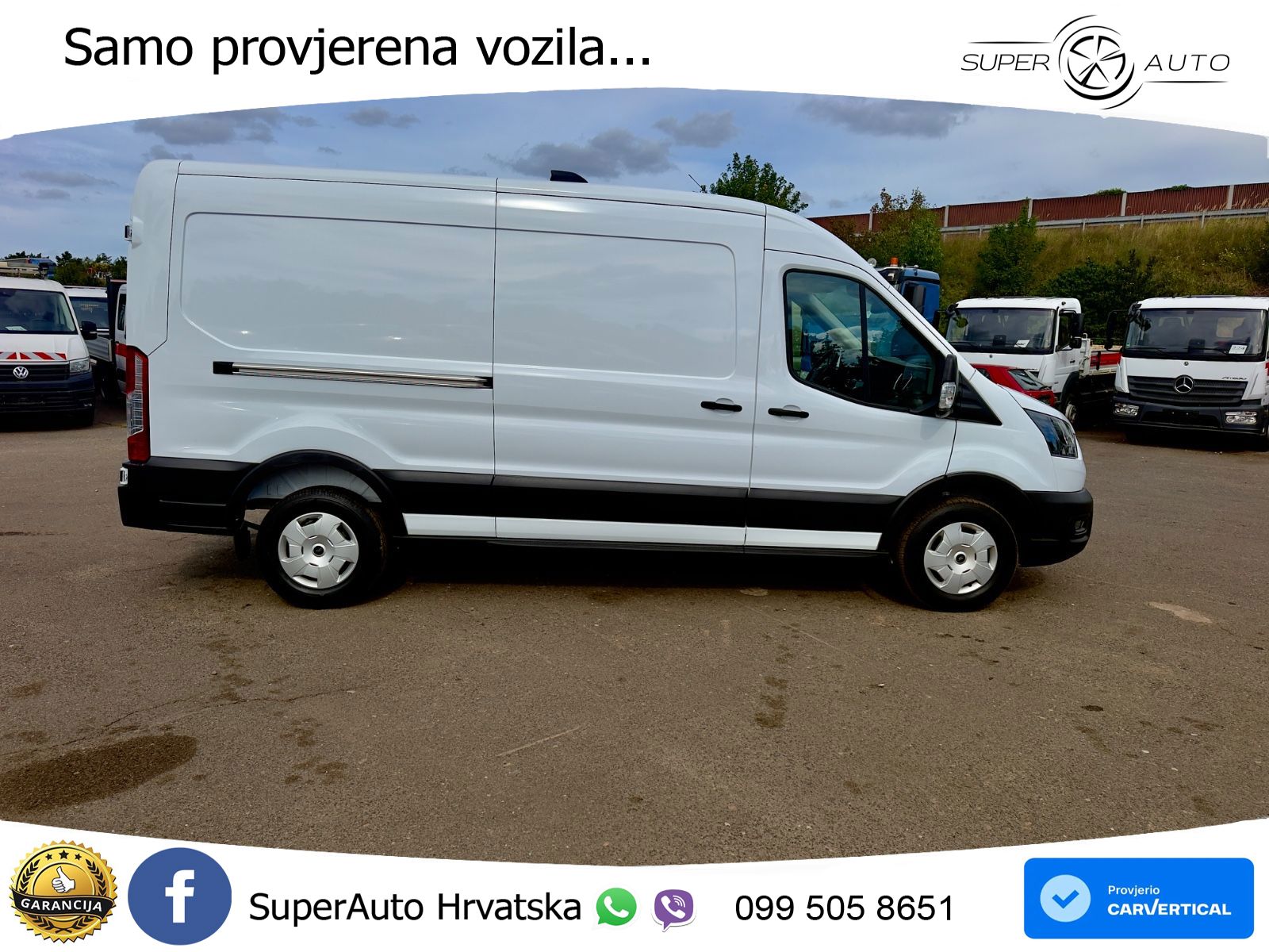 Ford Transit Kasten 350 L3 Trend   1.945 km 131 KS