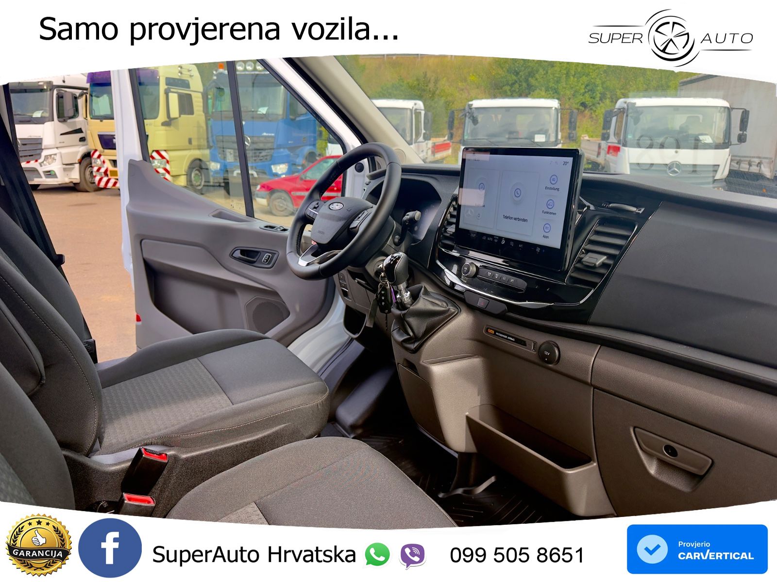 Ford Transit Kasten 350 L3 Trend   1.945 km 131 KS