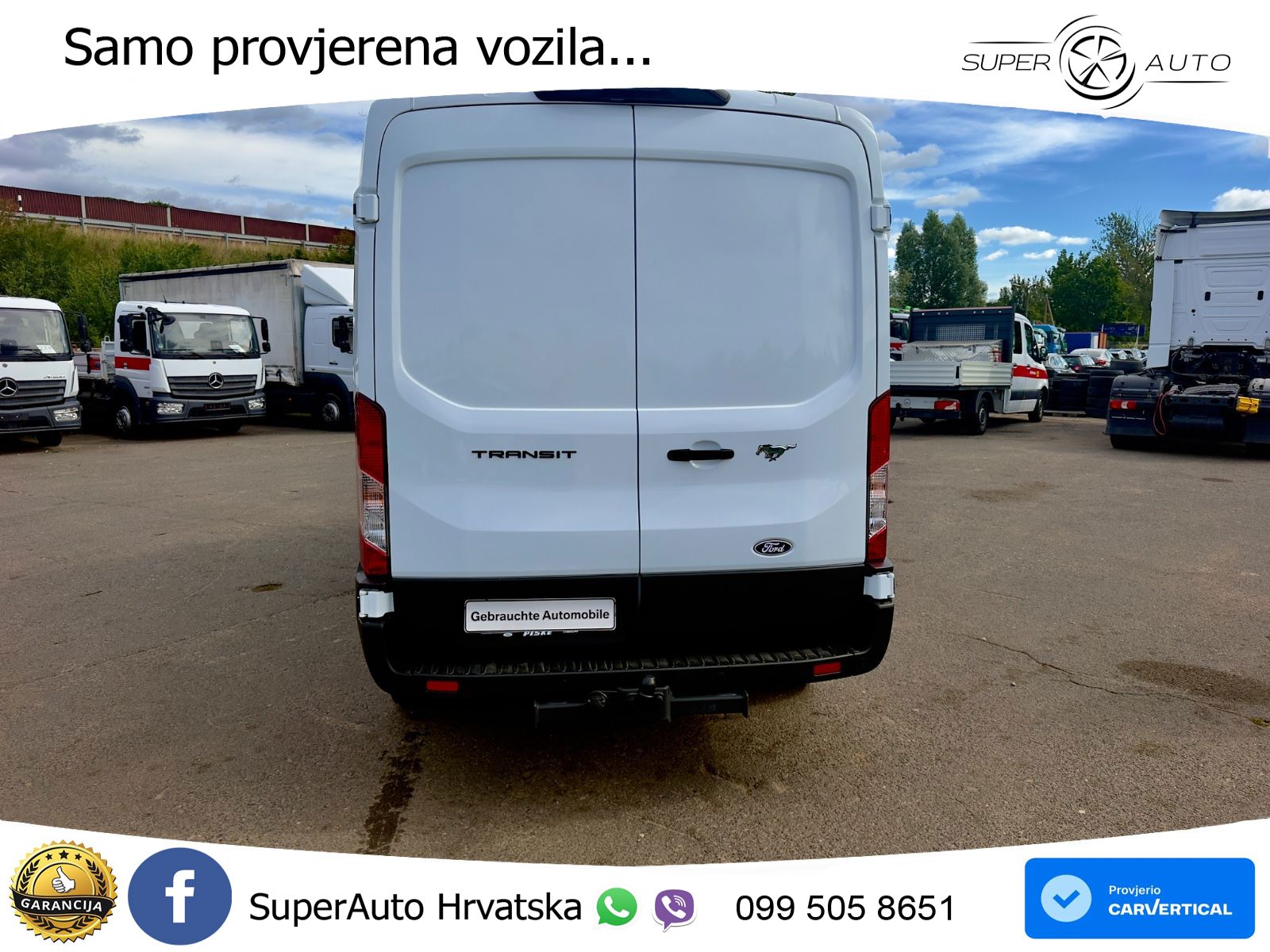 Ford Transit Kasten 350 L3 Trend   1.945 km 131 KS