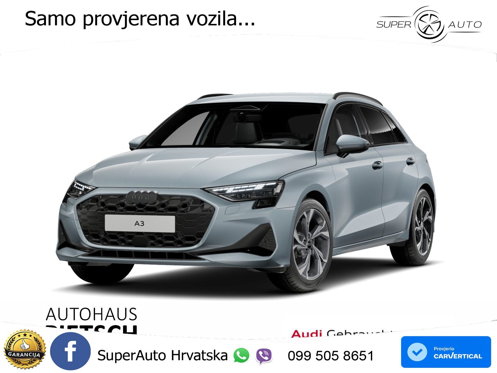Audi A3 40 TFSI (204 KS) quattro S tronic advanced LED+GR SJED+ACC