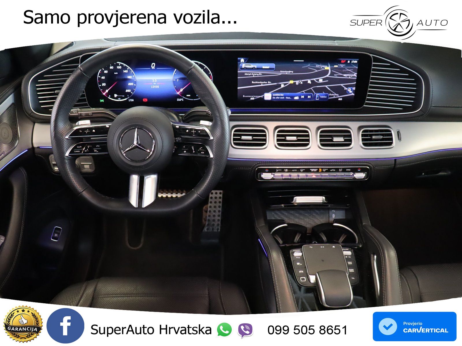 Mercedes-Benz GLS GLS 450d EQ Boost 4MATIC 9G-TRONIC AMG ZRAČNI+ACC+GR SJED+360+PANO