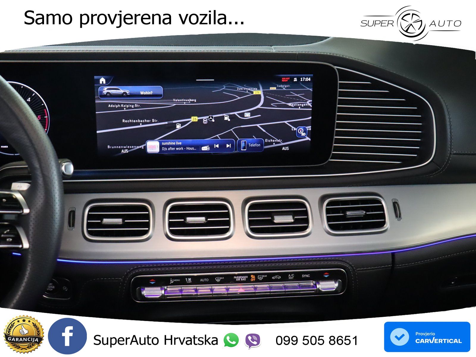 Mercedes-Benz GLS GLS 450d EQ Boost 4MATIC 9G-TRONIC AMG ZRAČNI+ACC+GR SJED+360+PANO