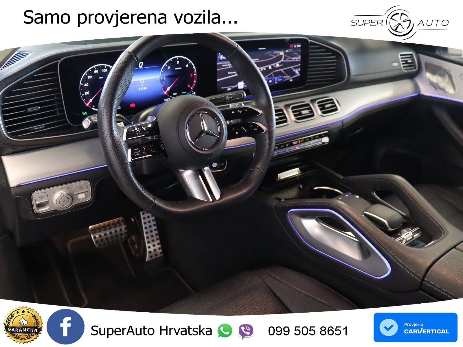 Mercedes-Benz GLS GLS 450d EQ Boost 4MATIC 9G-TRONIC AMG ZRAČNI+ACC+GR SJED+360+PANO