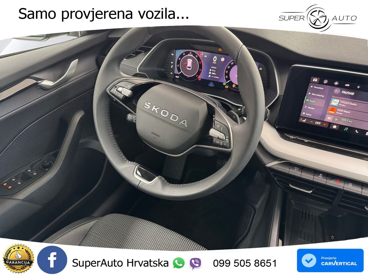 Škoda Octavia Combi 2.0 TDI (150 KS) DSG LED+GR SJED+ACC
