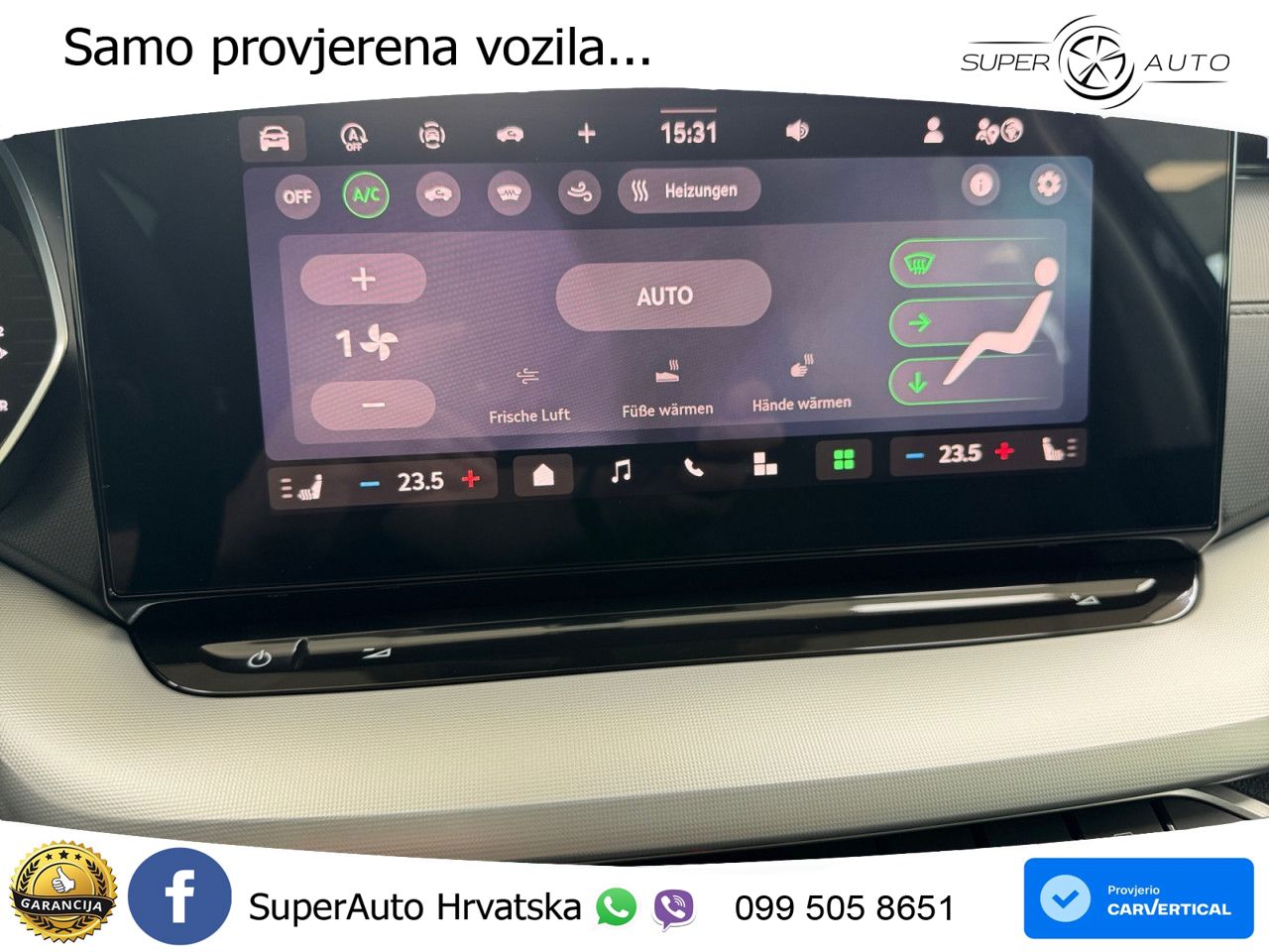 Škoda Octavia Combi 2.0 TDI (150 KS) DSG LED+GR SJED+ACC