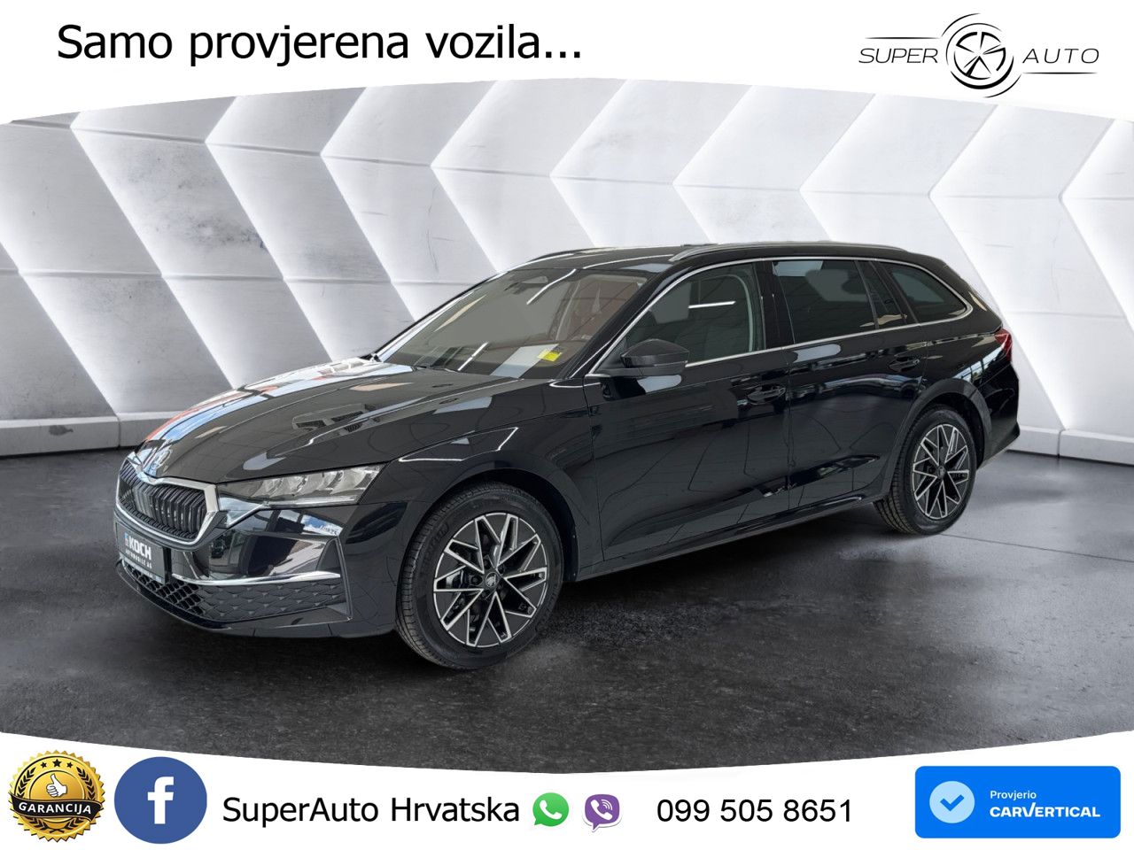 Škoda Octavia Combi 2.0 TDI (150 KS) DSG LED+GR SJED+ACC