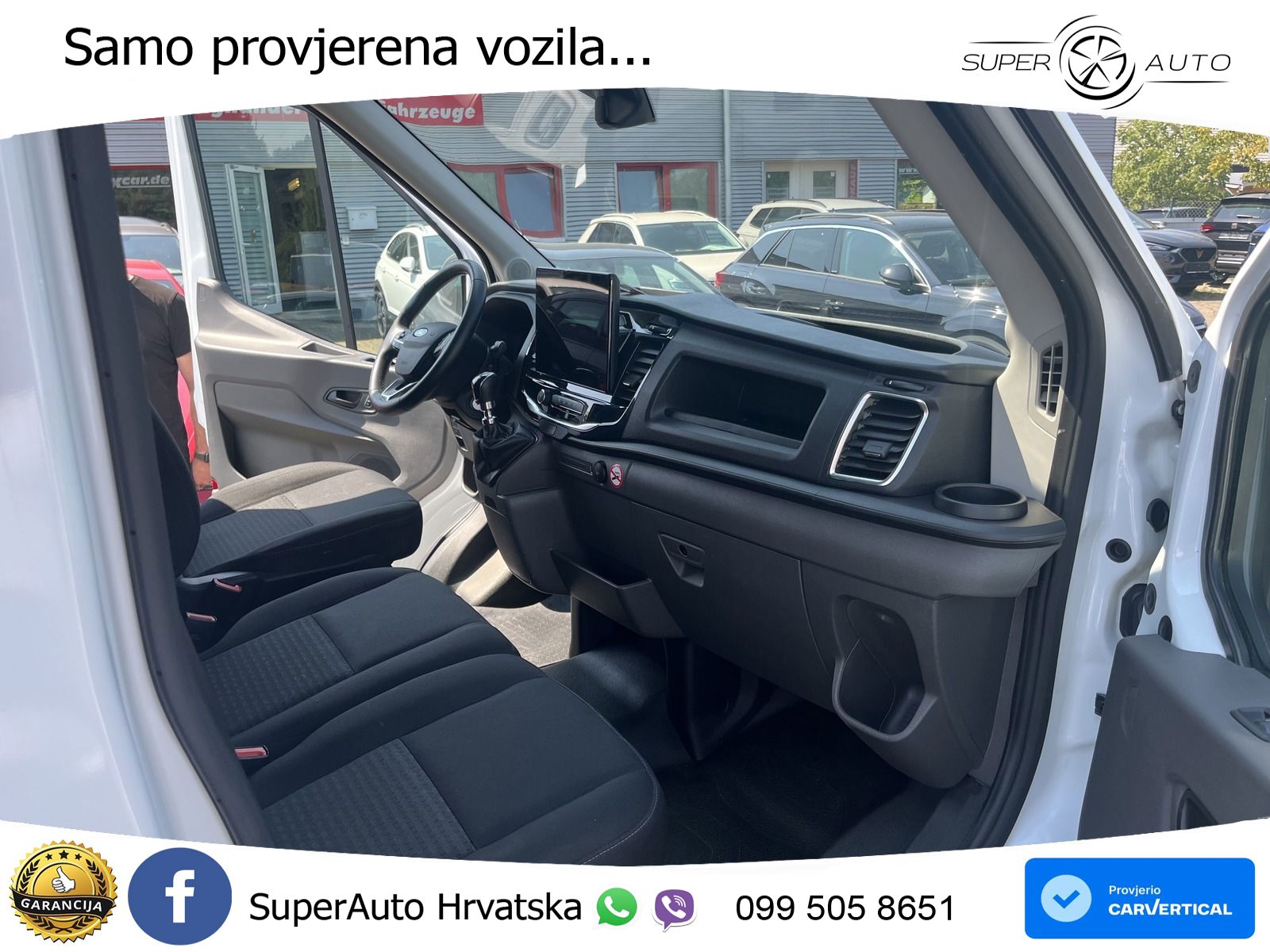 Ford Transit 2,0 TDCi + Klima + Kamera + 131 KS