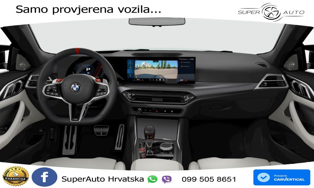 BMW M4 Convertible Competition 3.0 (530 KS) xDrive Steptronic LED+GR SJED+ACC