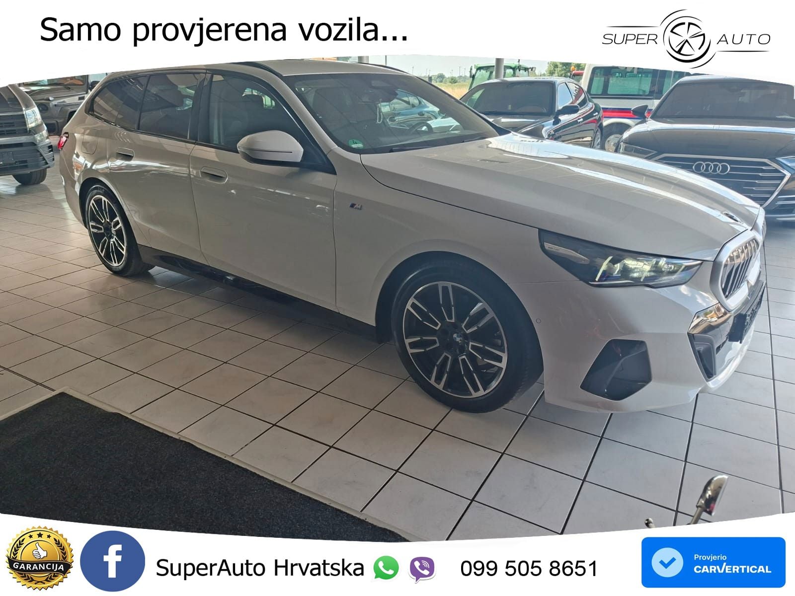 BMW 520d Touring (197 KS) Steptronic M Sport LED+GR SJED+ACC