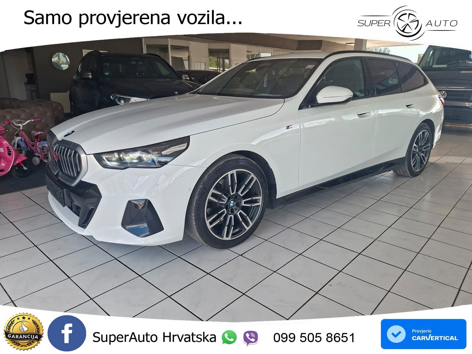 BMW 520d Touring (197 KS) Steptronic M Sport LED+GR SJED+ACC
