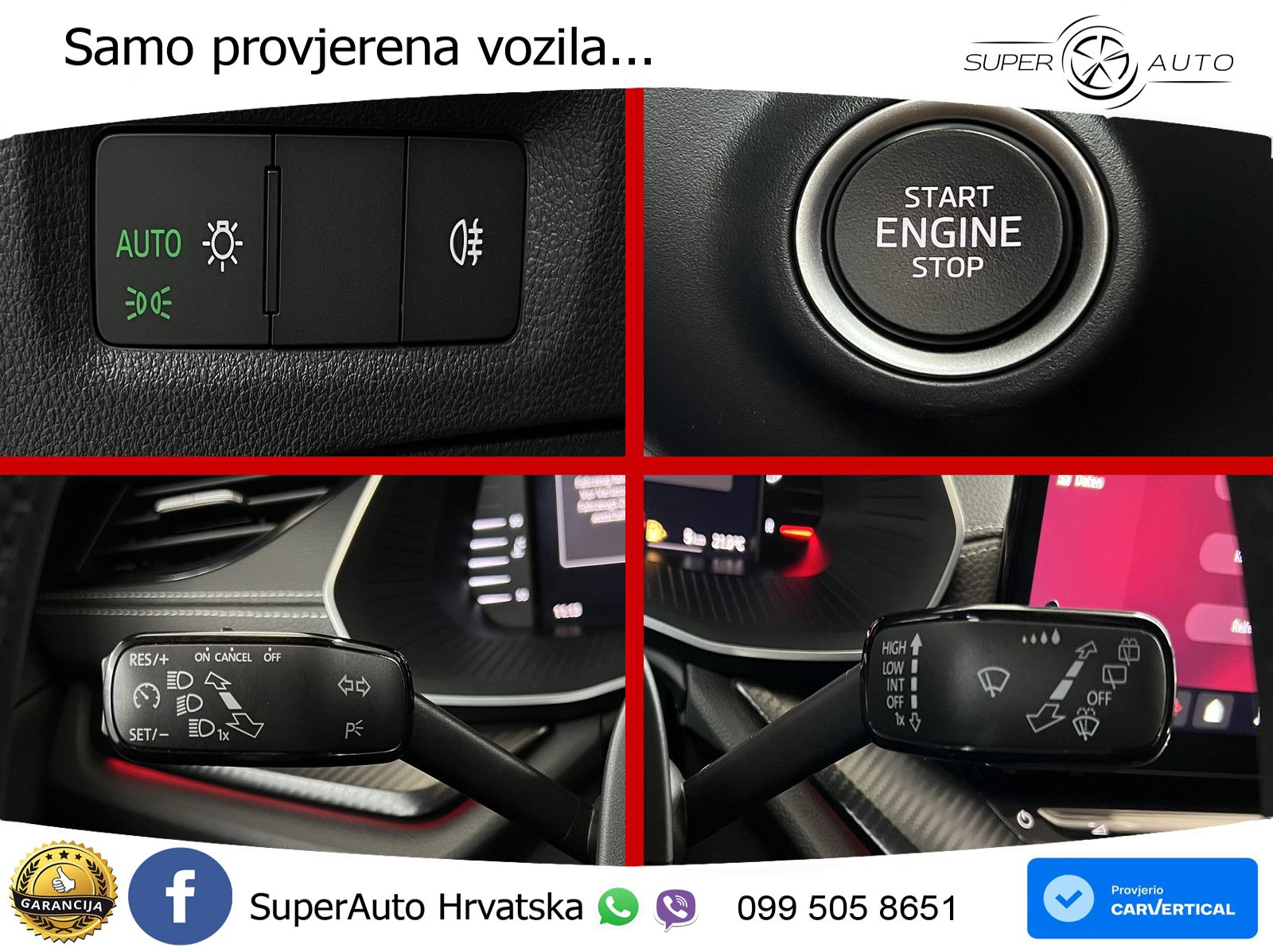 Škoda Octavia Combi 2.0 TSI (204 KS) 4x4 DSG SportLine LED+GR SJED+ACC