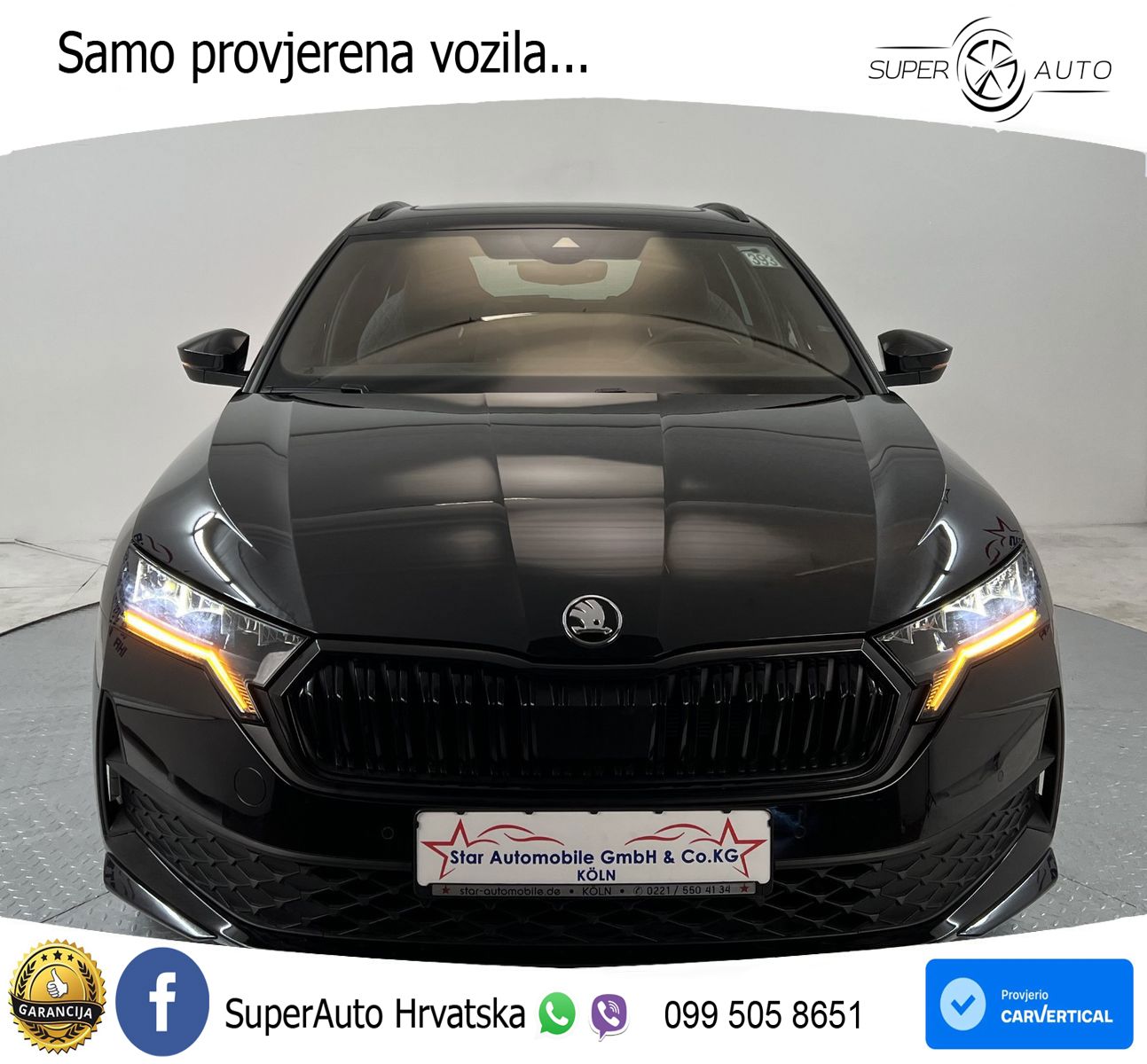 Škoda Octavia Combi 2.0 TSI (204 KS) 4x4 DSG SportLine LED+GR SJED+ACC