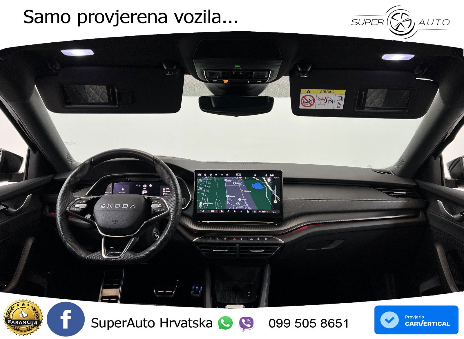 Škoda Octavia Combi 2.0 TSI (204 KS) 4x4 DSG SportLine LED+GR SJED+ACC