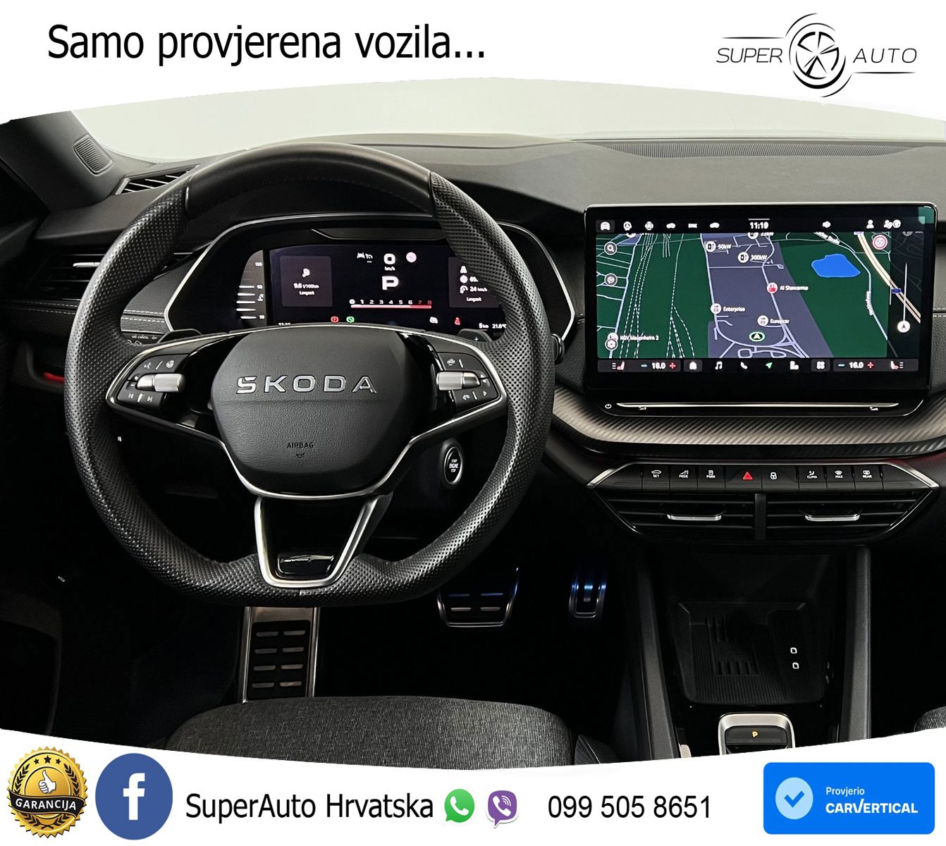 Škoda Octavia Combi 2.0 TSI (204 KS) 4x4 DSG SportLine LED+GR SJED+ACC