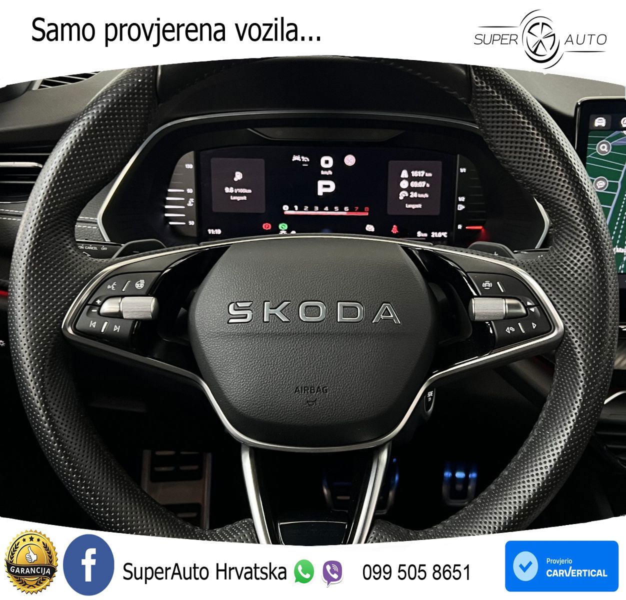 Škoda Octavia Combi 2.0 TSI (204 KS) 4x4 DSG SportLine LED+GR SJED+ACC