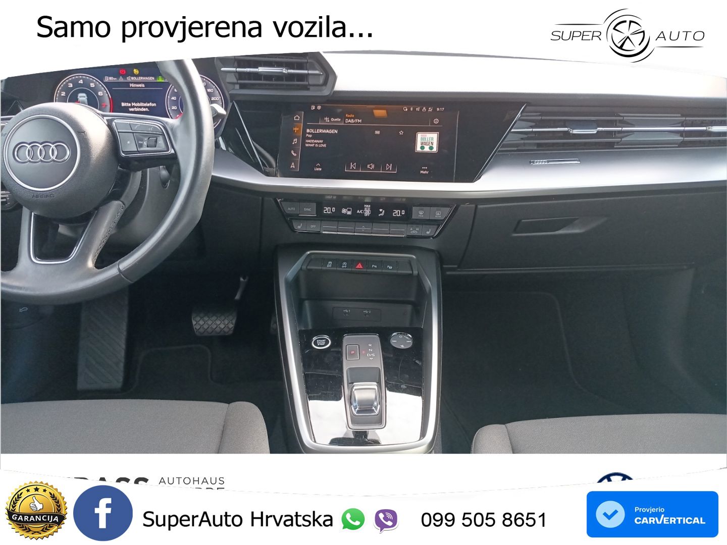 Audi A3 Limuzina 35 TFSI (150 KS) S tronic S line LED+GR SJED+ACC
