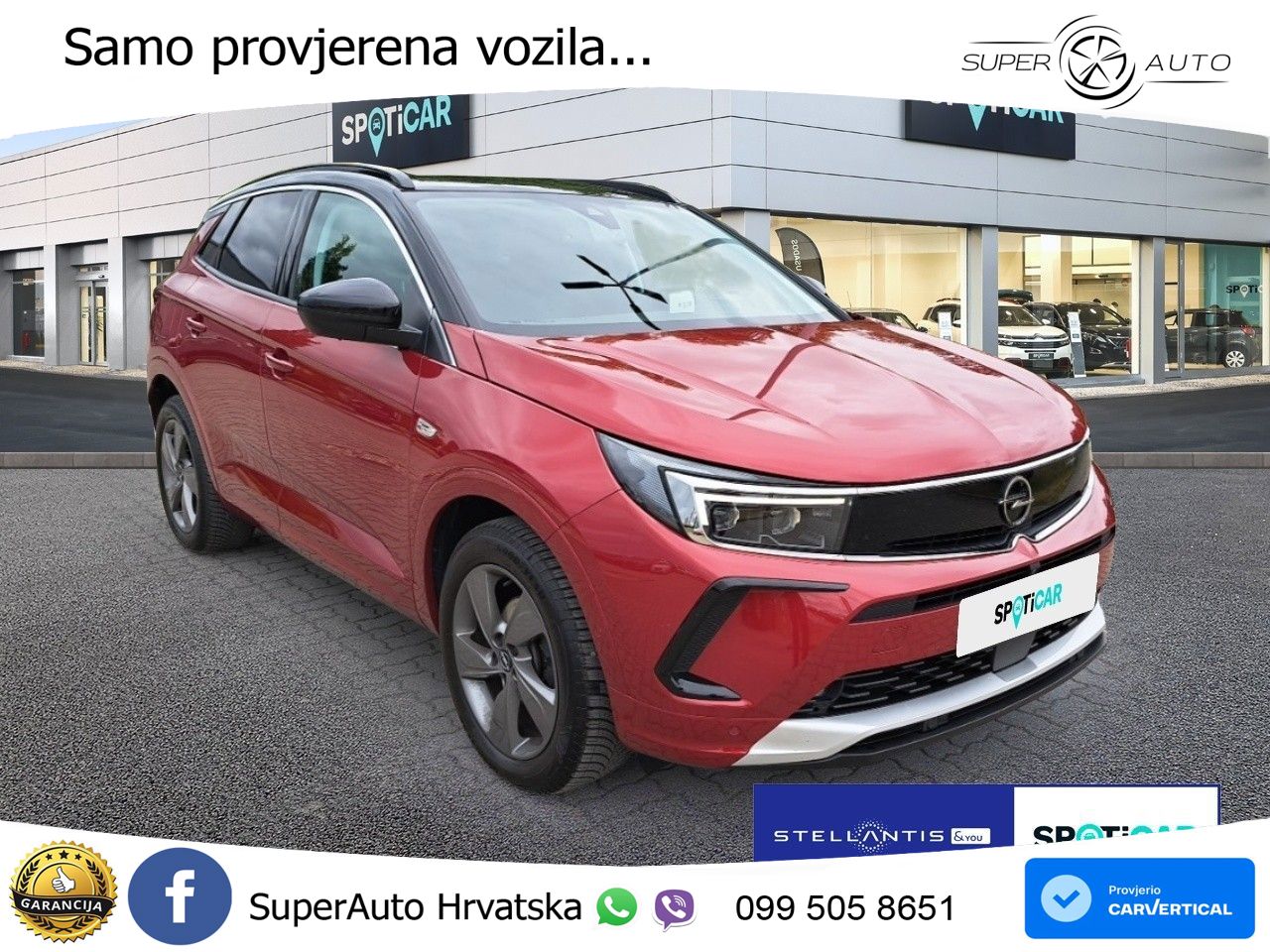 Opel Grandland 1.2i Turbo (130 KS) Automatic Elegance LED+ACC
