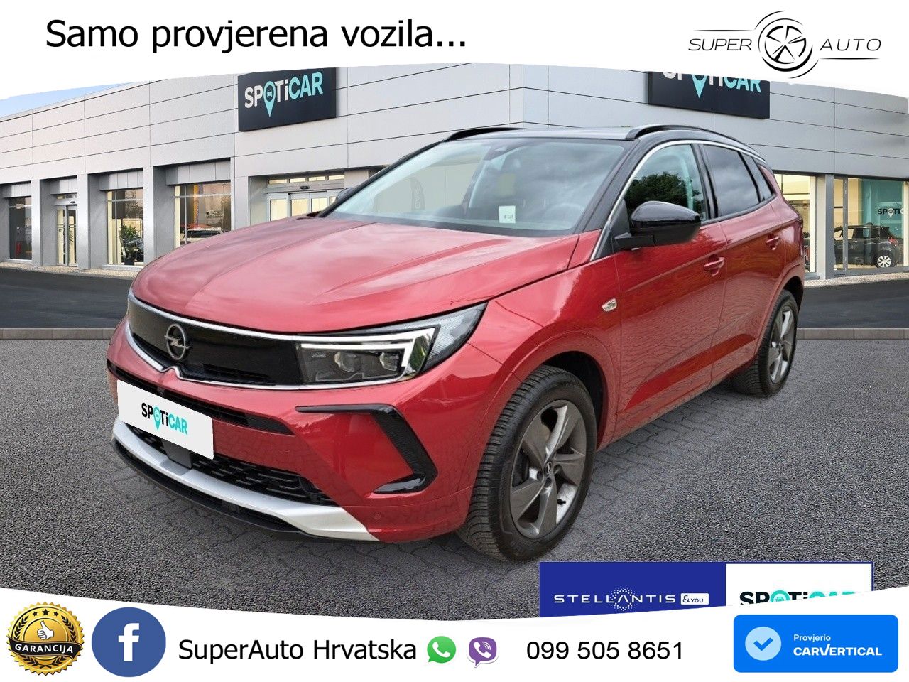 Opel Grandland 1.2i Turbo (130 KS) Automatic Elegance LED+ACC