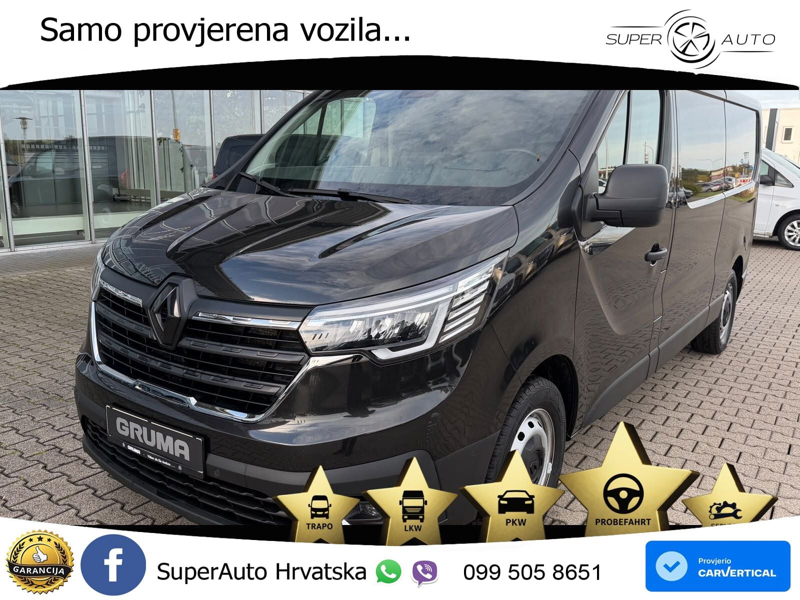 Renault Trafic Komfort KA L2H1 3,0t 170 LED+AHK+NAVIeFH. 170 KS