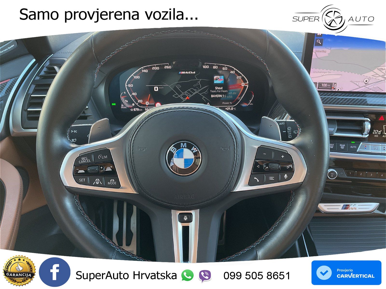 BMW X3 M40d xDrive Steptronic LED+GR SJED+ACC