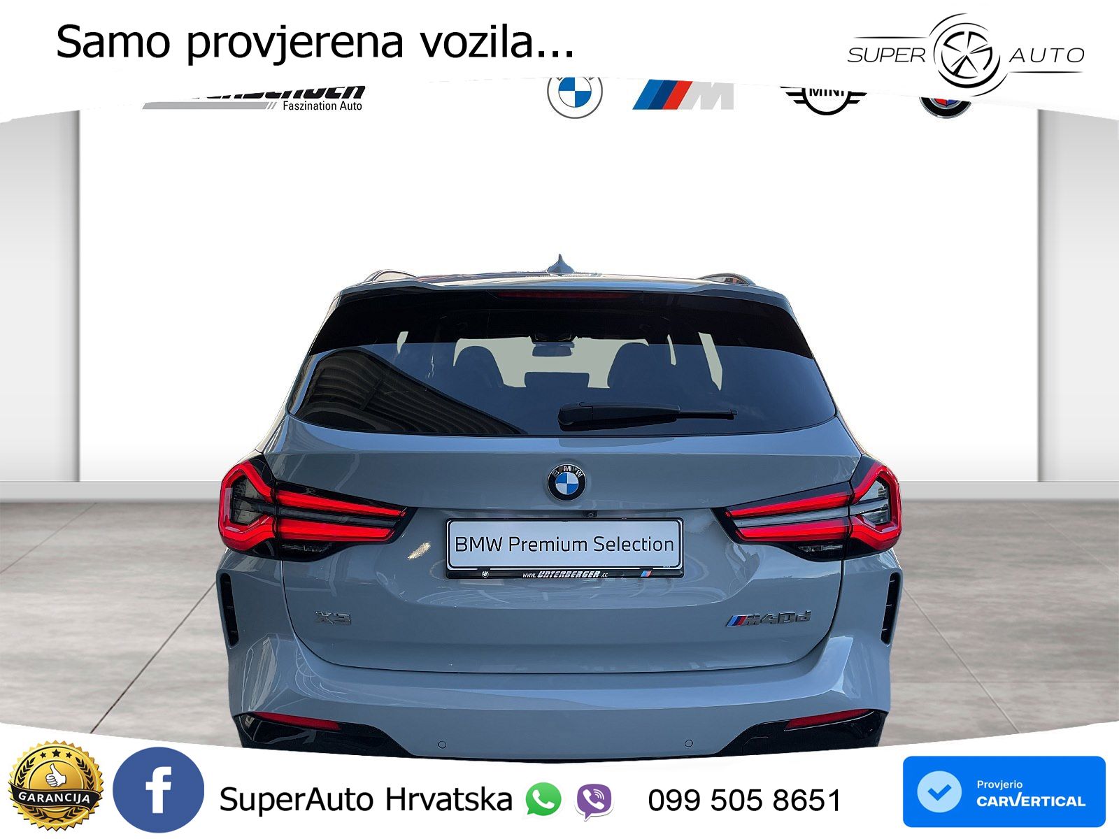 BMW X3 M40d xDrive Steptronic LED+GR SJED+ACC