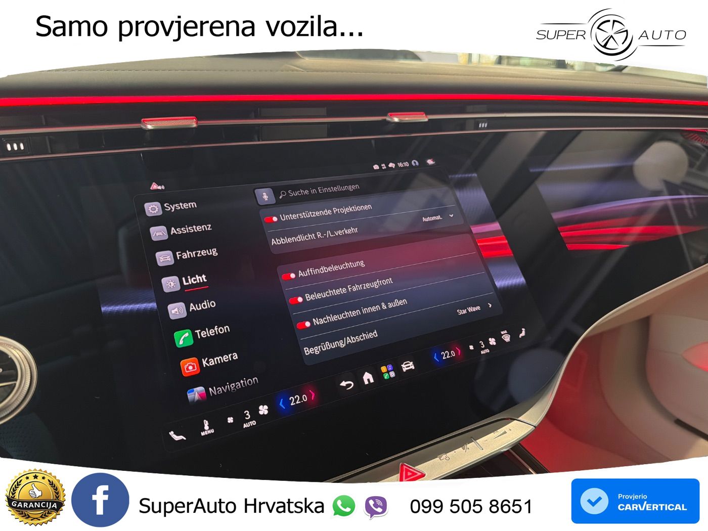 Mercedes S 580 V8 (537 KS) EQ Boost 4MATIC 9G-TRONIC AMG ZRAČNI+ACC+GR SJED+KAM+PANO