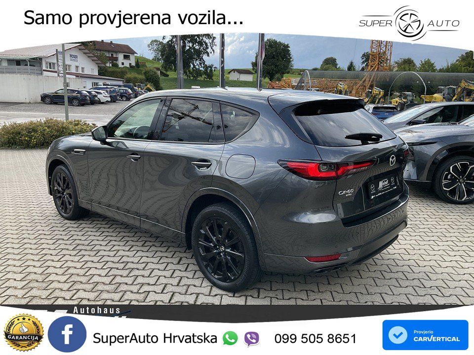 Mazda CX-60 2.5 e-Skyactiv (328 KS) AWD Automatic MATRIX+GR SJED+KAM