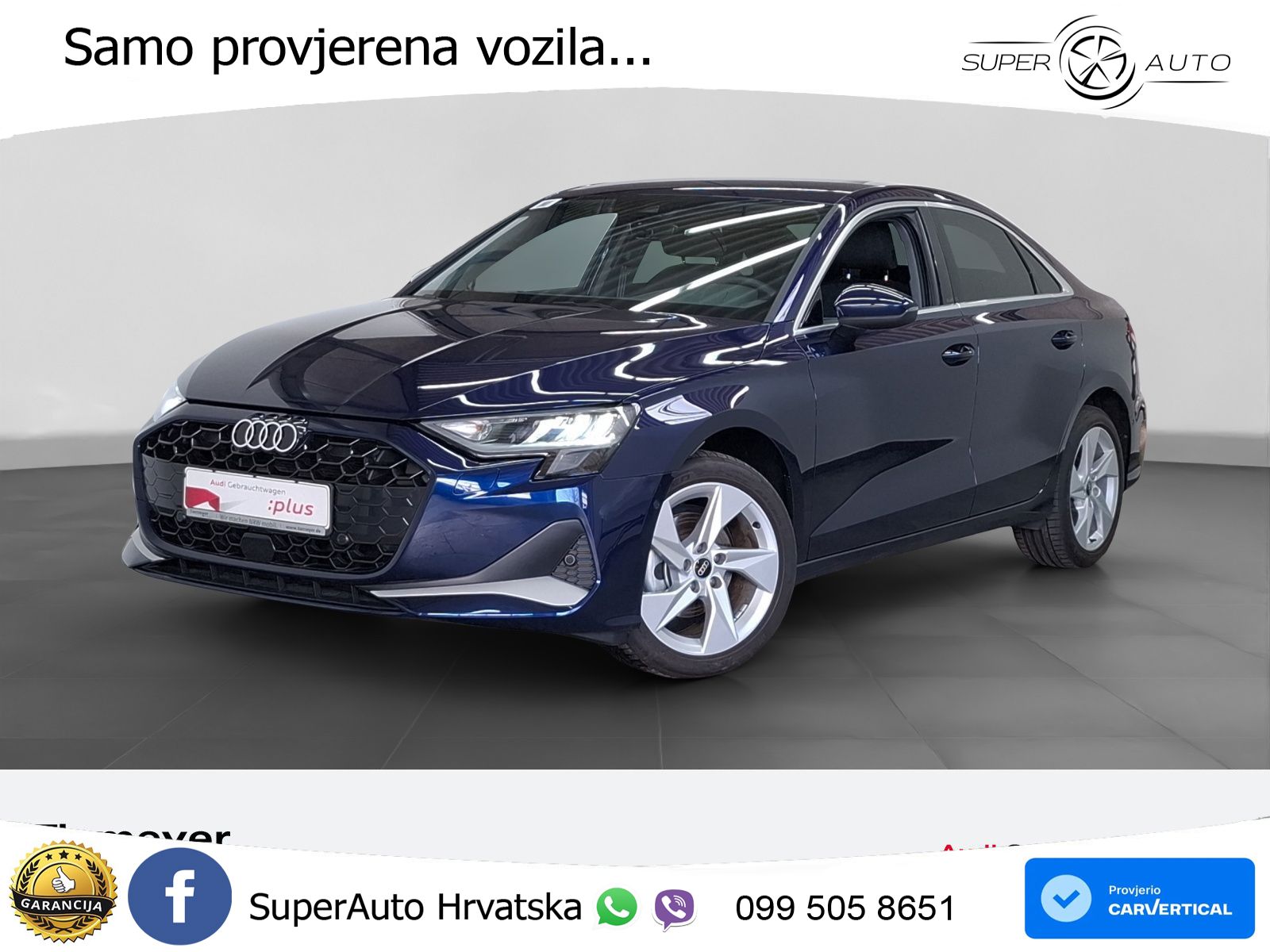 Audi A3 Limuzina 35 TFSI (150 KS) S tronic advanced