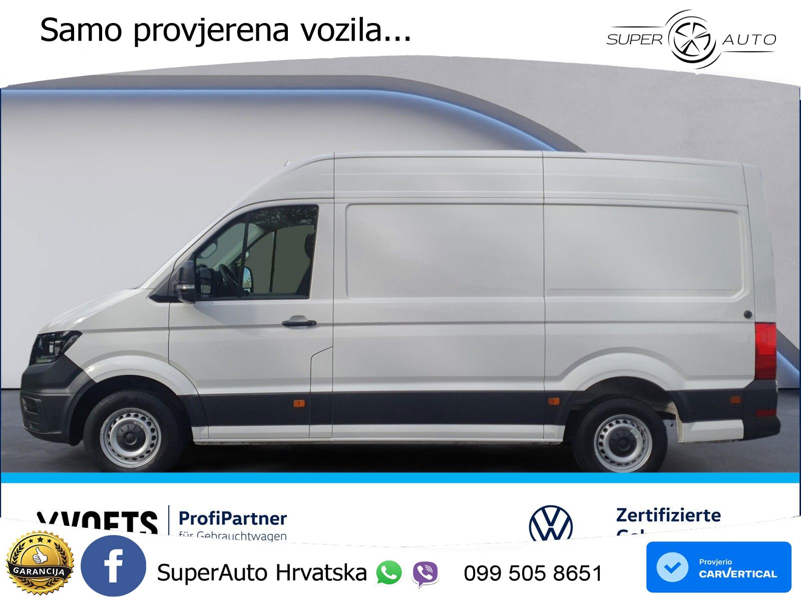 Volkswagen Crafter Kasten 2.0 TDI LED+AHK+RearView+PDC 140 KS