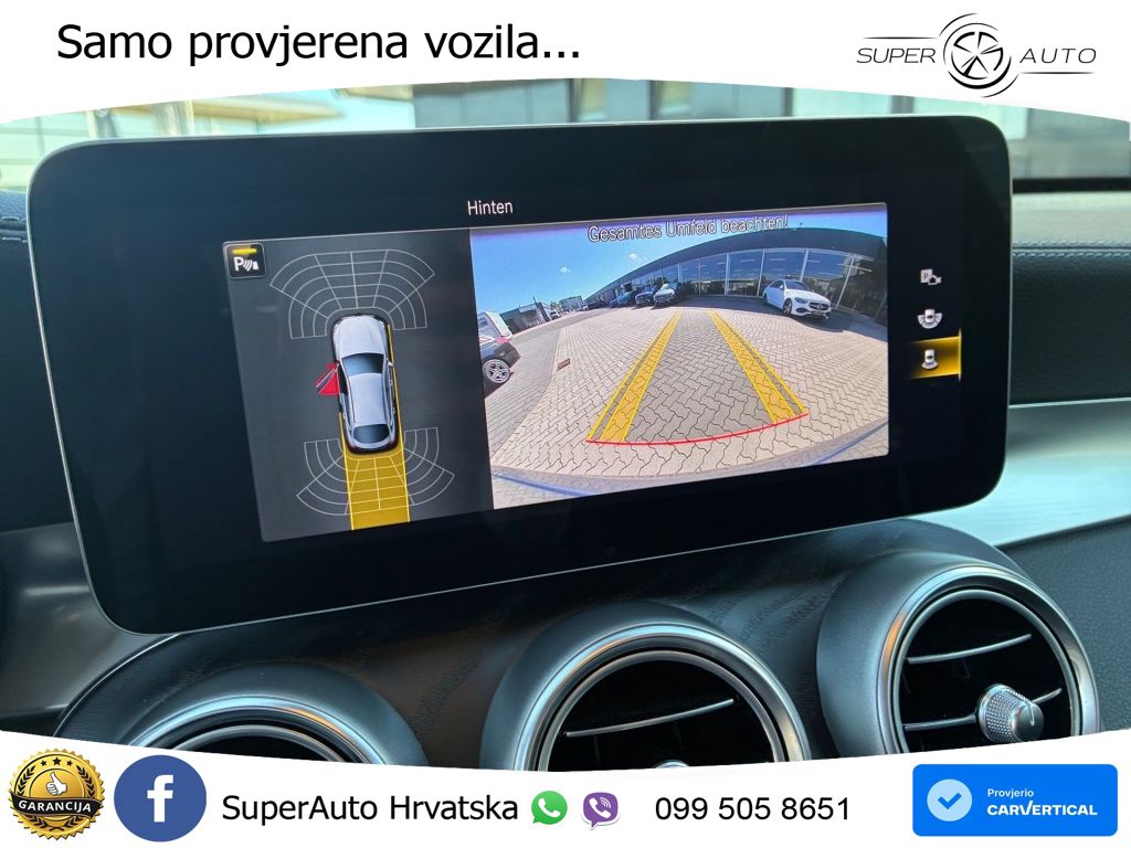 Mercedes GLC Coupe AMG 63 S V8 (510 KS) 4MATIC+ MCT ZRAČNI+ACC+GR SJED+KAM