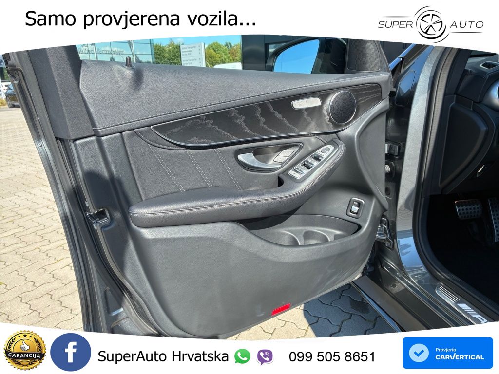 Mercedes GLC Coupe AMG 63 S V8 (510 KS) 4MATIC+ MCT ZRAČNI+ACC+GR SJED+KAM
