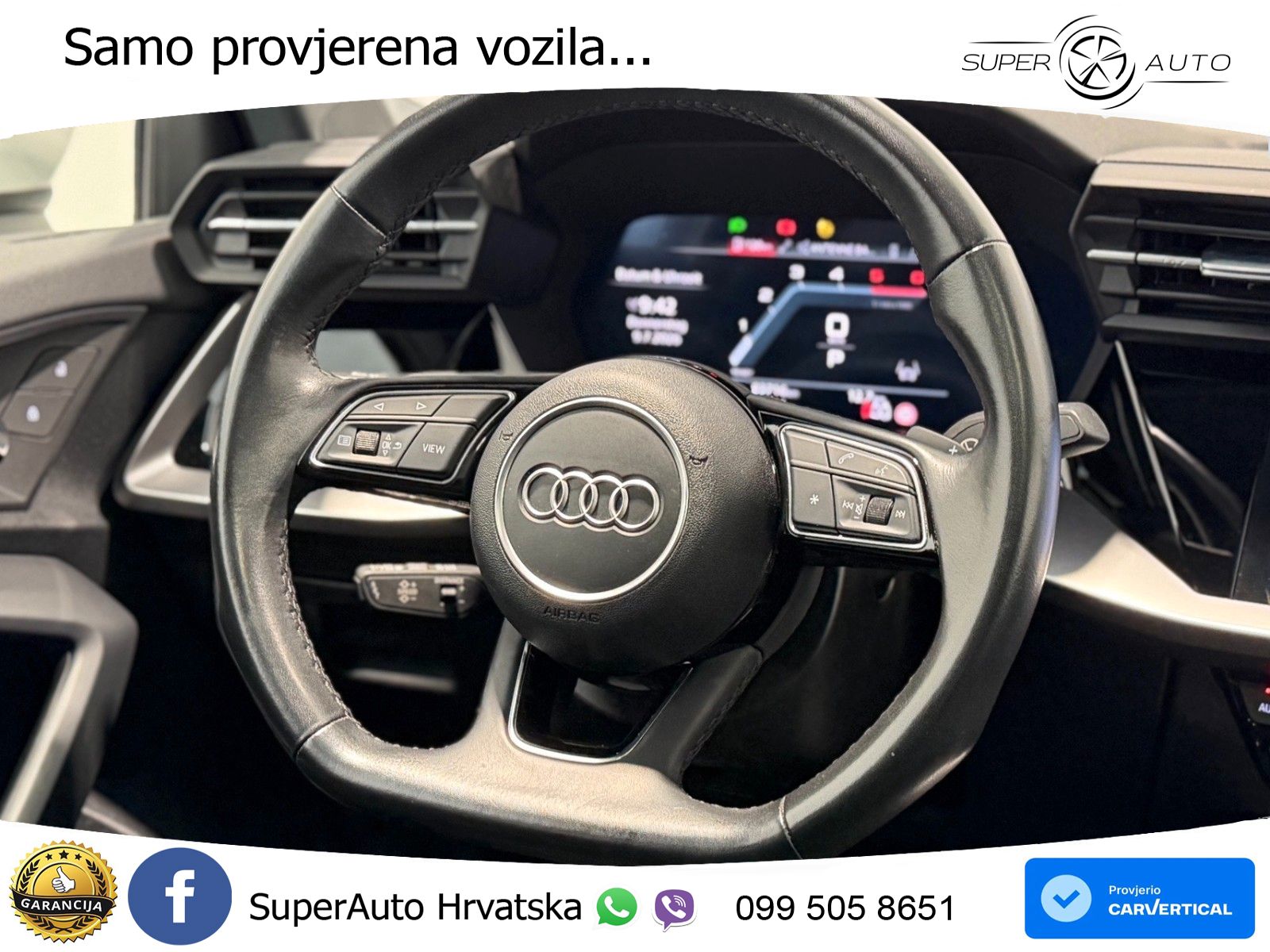 Audi A3 35 TDI (150 KS) S tronic LED+GR SJED+ACC