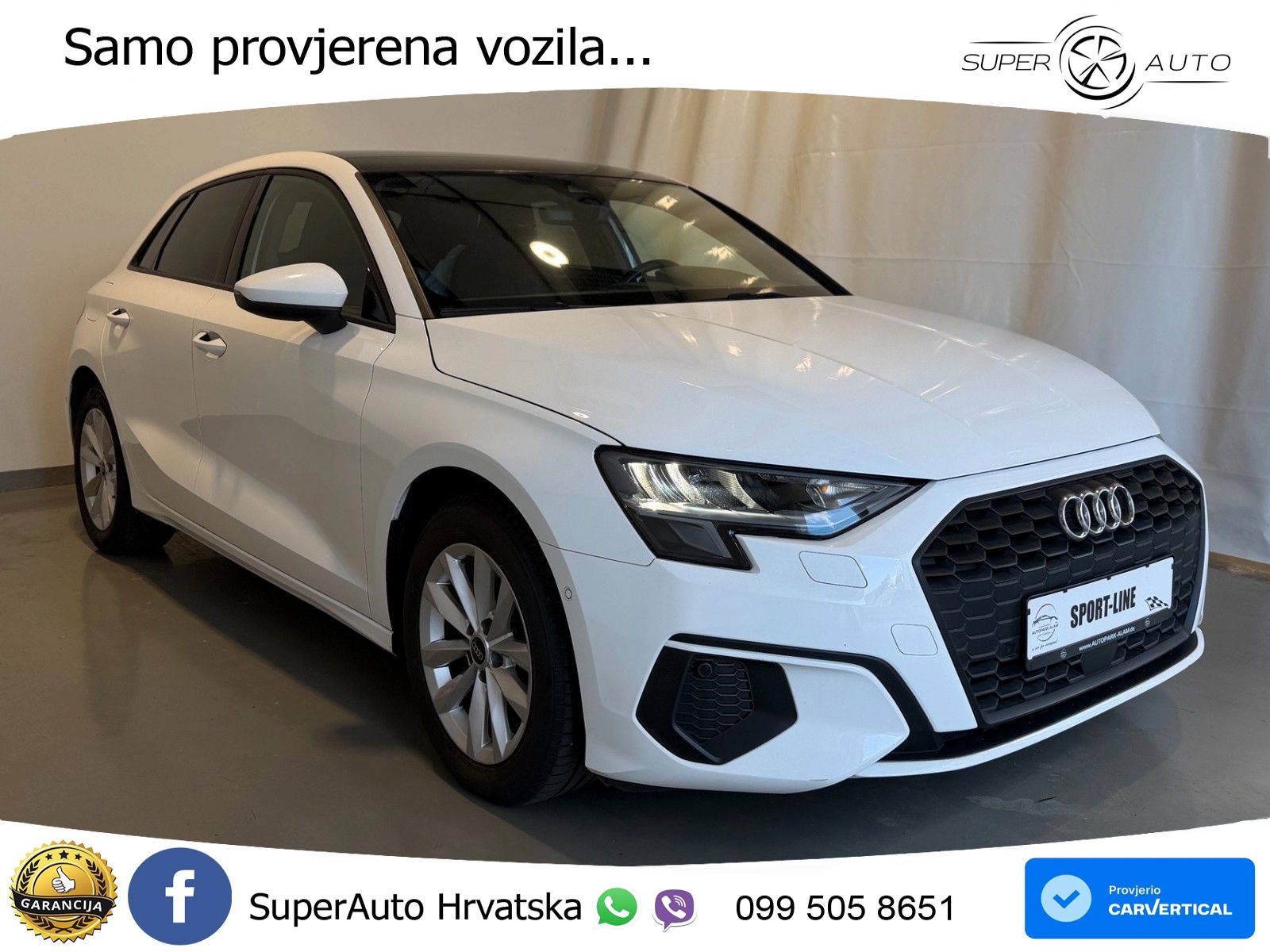 Audi A3 35 TDI (150 KS) S tronic LED+GR SJED+ACC
