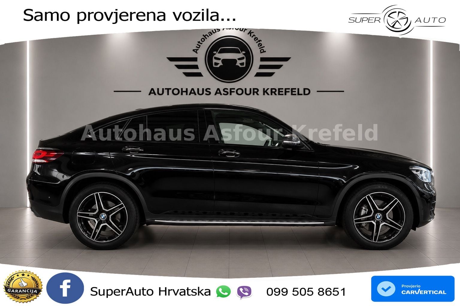 Mercedes GLC Coupe 220d (194 KS) 4MATIC G-TRONIC AMG LED+GR SJED+ACC