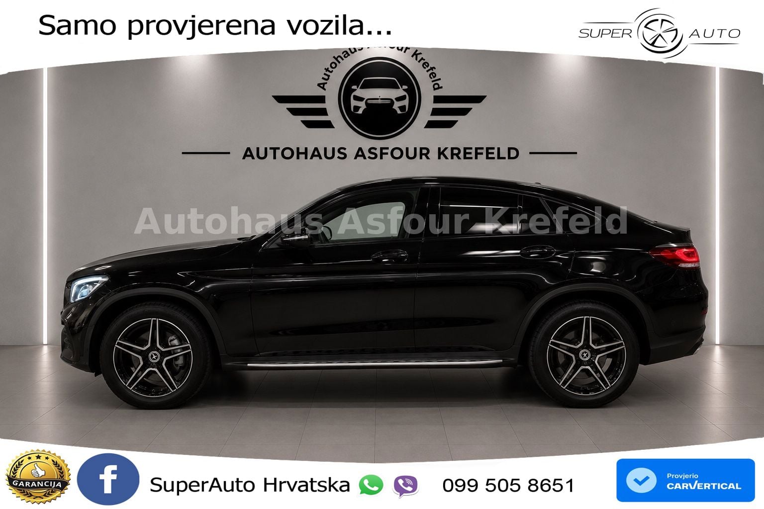 Mercedes GLC Coupe 220d (194 KS) 4MATIC G-TRONIC AMG LED+GR SJED+ACC