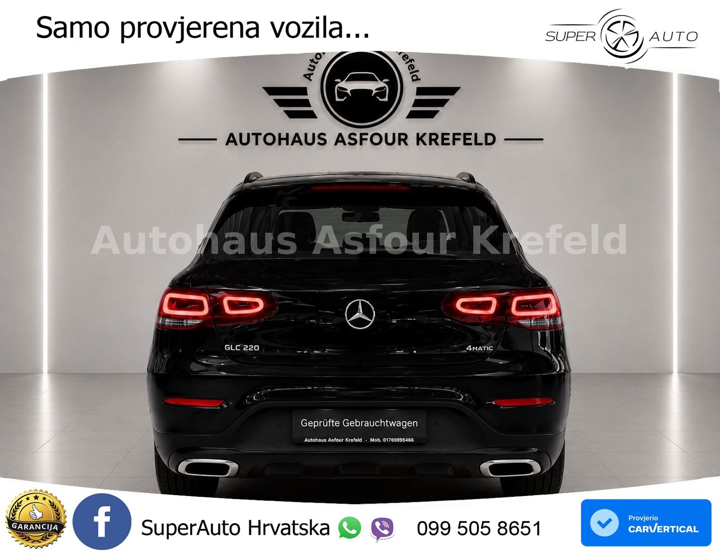 Mercedes GLC Coupe 220d (194 KS) 4MATIC G-TRONIC AMG LED+GR SJED+ACC