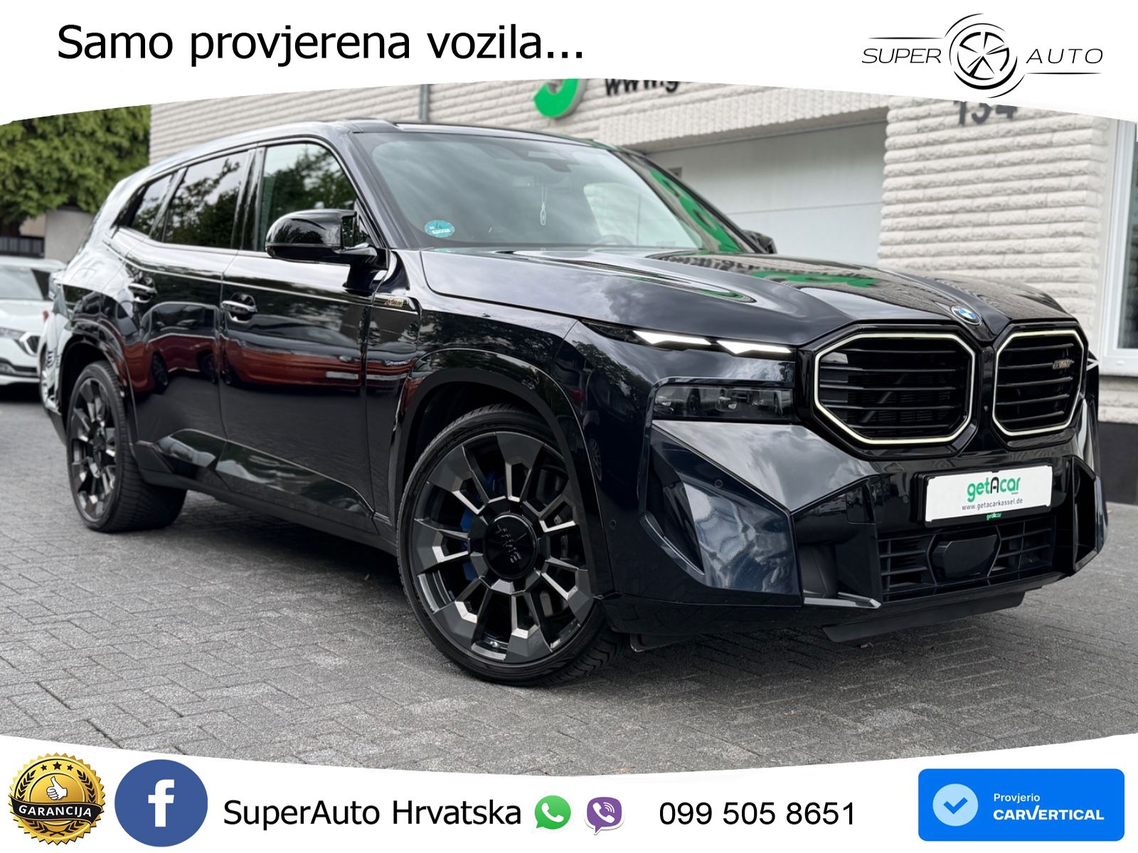 BMW XM 4.4 V8 (653 KS) xDrive Steptronic ACC+HEAD+4xGR SJED+360+PANO